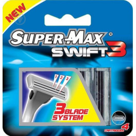 Super-Max Сменный картридж  Swift 3 4 шт. (AT281)