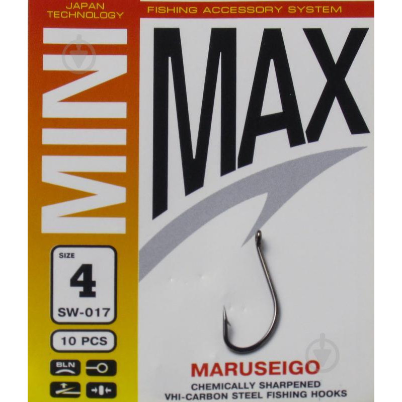 MiniMax Hook Maruseigo SW-017 №10 (10pcs) - зображення 1