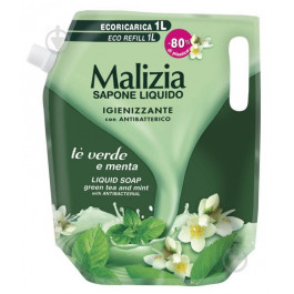 Malizia Жидкое мыло  Зеленый чай 1000 мл (8003510033041)