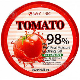 3W CLINIC Гель  для лица и тела успокаивающий Tomato Moisture Soothing Gel 300 г