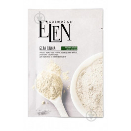 Elen Cosmetics Глина  белая с экстрактом зеленого чая и алоэ-вера 50 г (4820185222112)