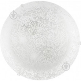 Декора Светильник настенно-потолочный НББ Орхидея 2x60 Вт E27 белый 24970