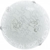 Сяйво Светильник настенно-потолочный УТ НПБ Мармур 2x60 Вт E27 серебряный 3002 - зображення 1