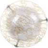 Сяйво Светильник настенно-потолочный УТ НПБ Мармур 1x60 Вт E27 золотой 2501 - зображення 1