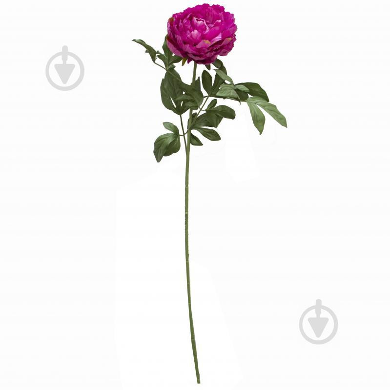 Devilon Цветок искусственный Пион 83 см фиолетового цвета (5102681130320) - зображення 1