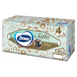Zewa Платки носовые Softis Box 80 шт (7322540028690)