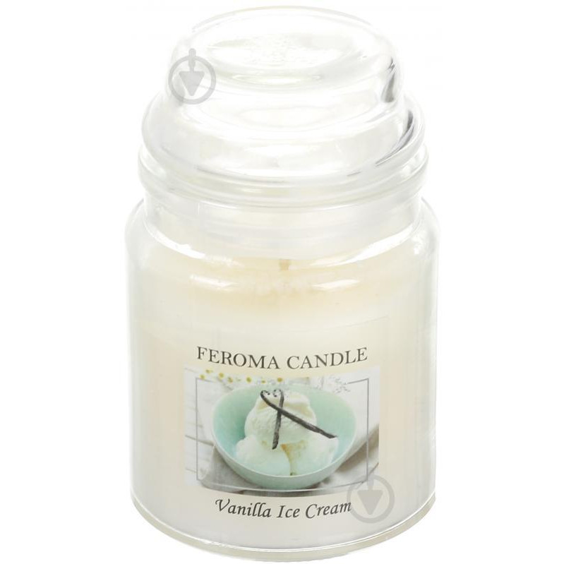 Feroma Candle Свеча Арома Банка Vanilla Ice Cream (4820211050016) - зображення 1