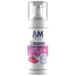 AM Comfort Life Очиститель для кожи, замши и текстиля Cleaner бесцветная 150 мл (4820181380793)