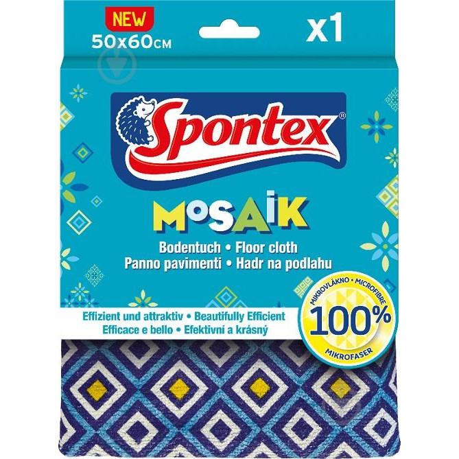 Spontex Салфетка для чистки Mosaik 50х60 см 1 шт./уп. (3384121001090) - зображення 1