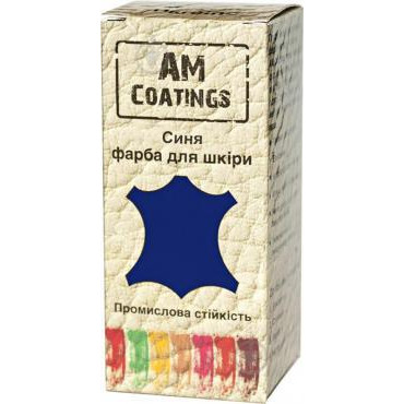 AM Coatings Краска для кожи 35 мл Синяя (4820181380441) - зображення 1
