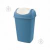 Tontarelli Ведро для мусора с поворотной крышкой Грация 25 л синий/белый 9528 TO - зображення 1