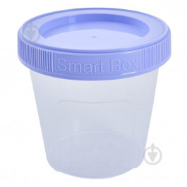 Алеана Контейнер пластиковая круглый Smart Box 0,5 л Синий (4823052323332)
