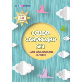 Cool For School Набор цветного картона А4, 10 л., "CFS" (CF05281-04)