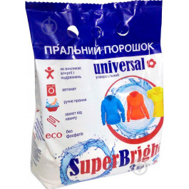 SuperBright Стиральный порошок универсал 3 кг (4820138320568)