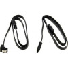 ASRock Комплект кабелей SATA III 0.5 м с защелкой (17126 Black) - зображення 1