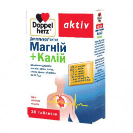 Doppelherz Витамин Магний + Калий №30