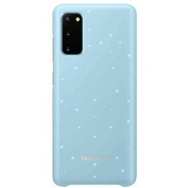   Samsung G980 Galaxy S20 LED Cover Sky Blue (EF-KG980CLEG)