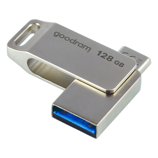 GOODRAM 128 GB ODA3 USB 3.2 Type-C Silver (ODA3-1280S0R11) - зображення 1