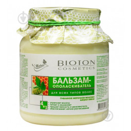 BIOTON Бальзам-ополаскиватель  Пчелиное маточное молочко и шишки хмеля 500 мл