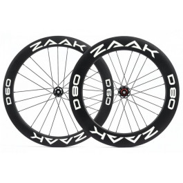 ZAAK Колеса  Road F60/R80mm Disc Brake Shimano Carbon Clincher/tubeless - D60/D80