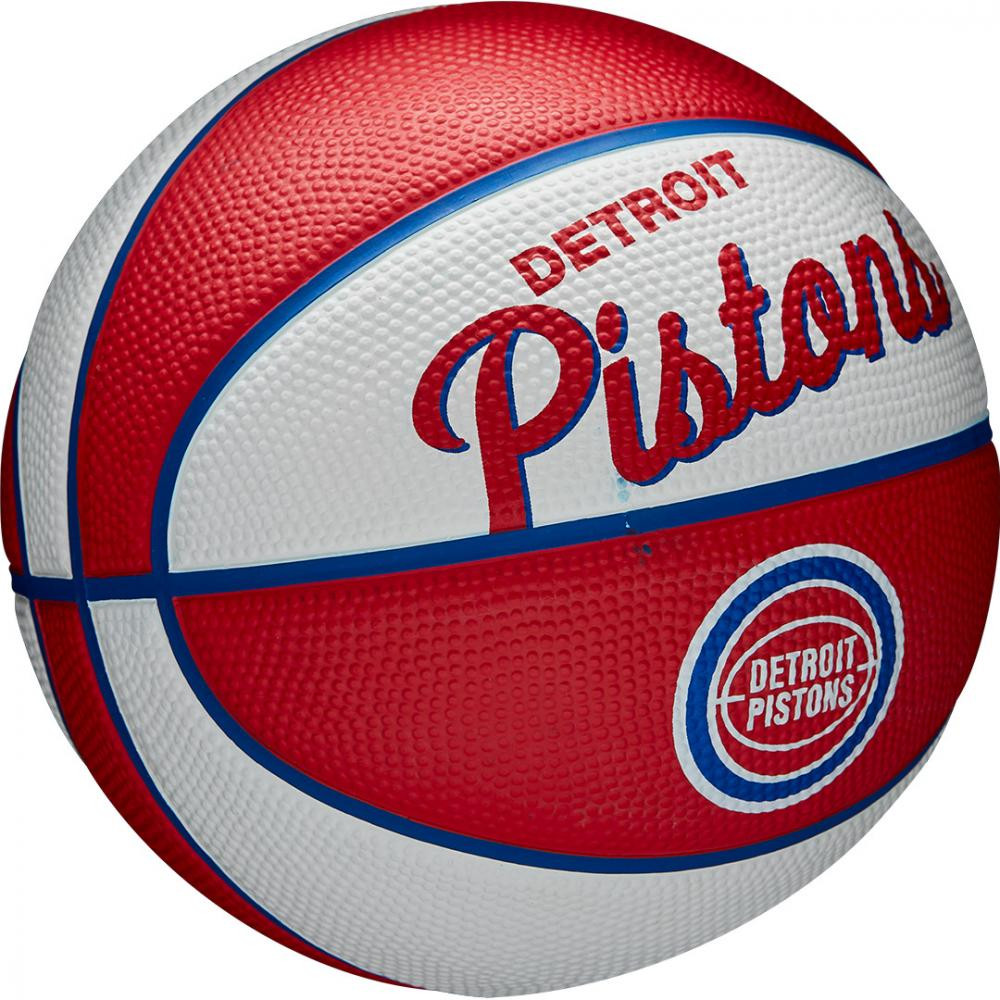 Wilson NBA Team Retro Mini Detroit Pistons Size 3 (WTB3200XBDET) - зображення 1