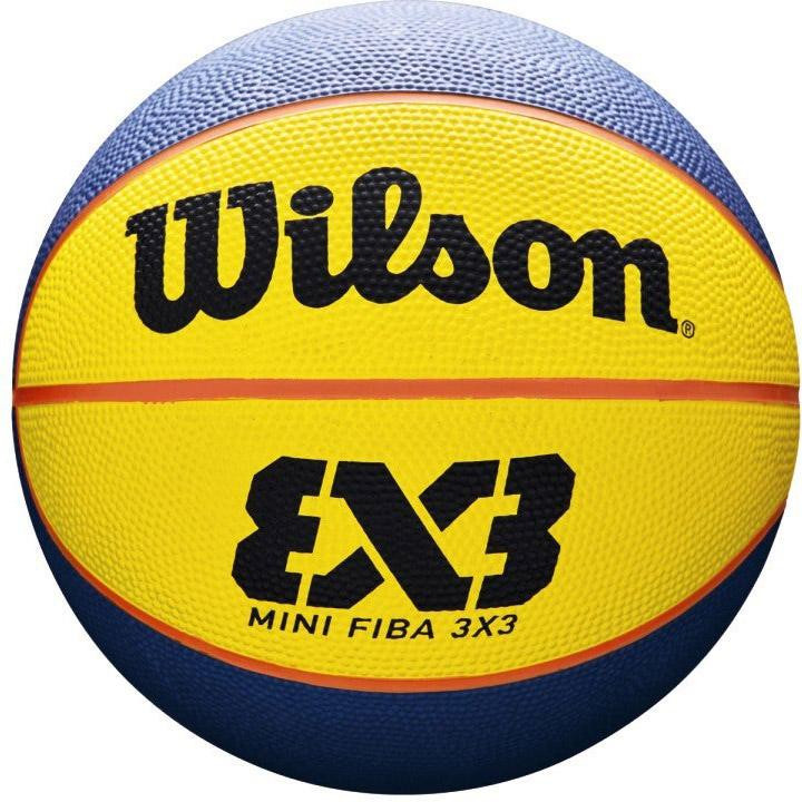 Wilson FIBA 3X3 MINI BBALL BL/YEL SS19 (WTB1733XB) - зображення 1