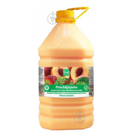 BIOTON Крем-мыло  Персик и Жожоба с глицерином и увлажняющим молочком 5000 мл