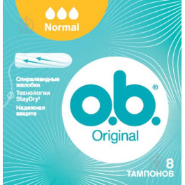 o.b. Тампони o.b. Original Normal 8 (3574660089202)