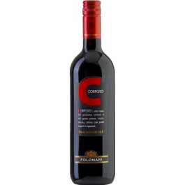 Folonari Вино Corposo красное сухое 0.75 л 12.5% (8000160632266)