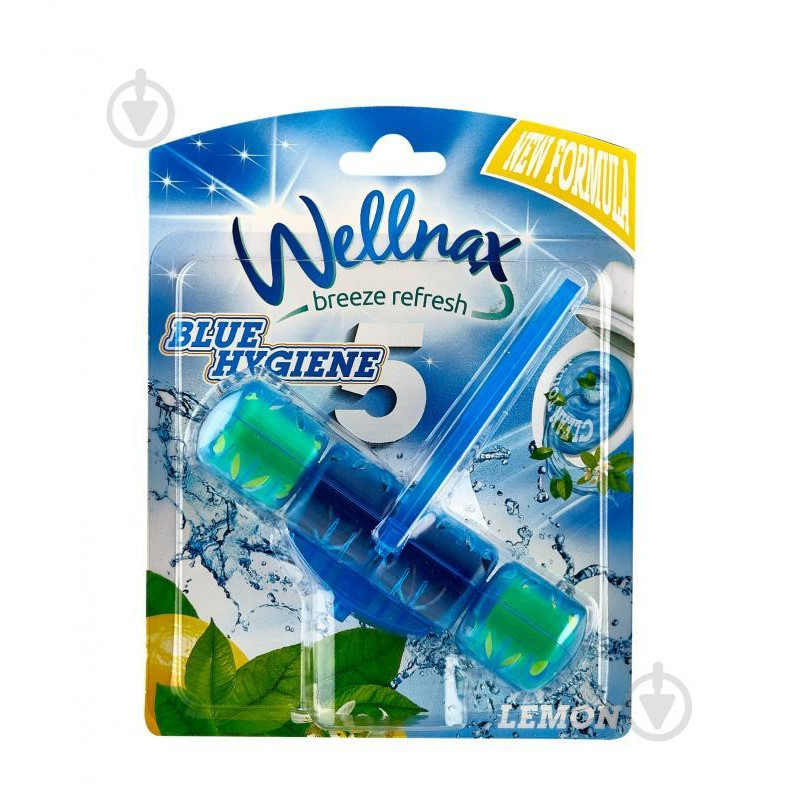 Wellnax Туалетный блок  Цветущий Лимон 50 г (8694732009893) - зображення 1