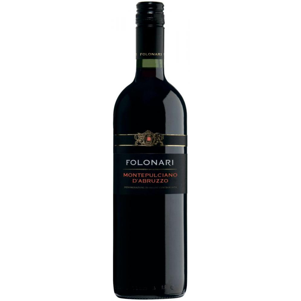 Folonari Вино  Montepulciano dAbruzzo красное сухое 0.75 л 12.5% (8000160636295) - зображення 1