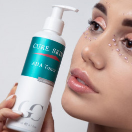 Cure Skin - Тоник для лица с АНА кислотами (200 мл)