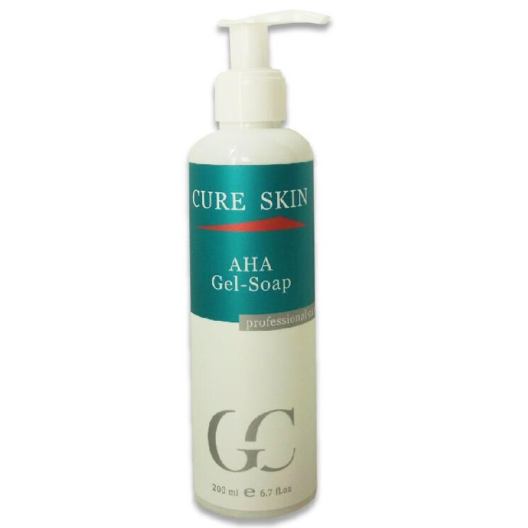 Cure Skin - Гель-мыло для лица с АНА кислотами (200 мл) - зображення 1
