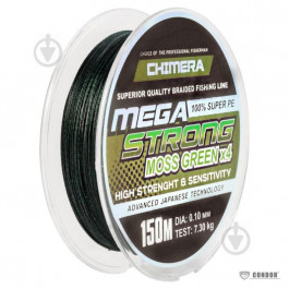 Chimera Megastrong PE X4 / Moss Green / 0.14mm 150m 10.7kg
