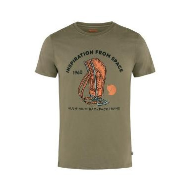 Fjallraven Space T-shirt Print M Green - зображення 1