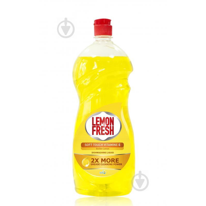 Gold Drop Средство для мытья посуды Lemon Fresh Желтый 1.5 л (4820005240494) - зображення 1