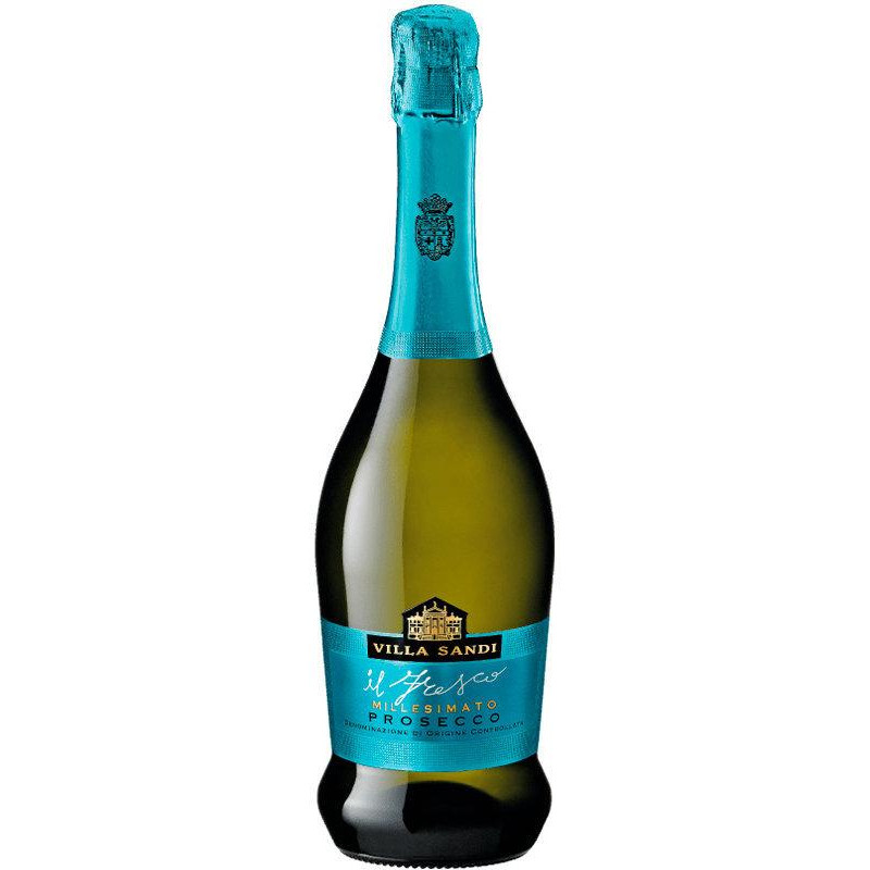 Villa Sandi Ігристе вино  "Il Fresco" Prosecco Spumante DOC Treviso Extra Dry Millesimato біле 0.75 л (WHS801749 - зображення 1