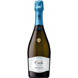 Cielo e Terra Ігристе вино  Prosecco Spumante Brut біле 0.75 л (8008900007565)