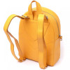SHVIGEL Яскравий жіночий рюкзак з натуральної шкіри  16321 Жовтий - зображення 2