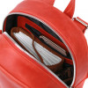 SHVIGEL Шкіряний вінтажний жіночий рюкзак  16327 Червоний - зображення 4