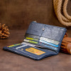 ST Leather Вертикальний гаманець на кнопці жіночий  19203 Темно-синій - зображення 7