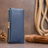 ST Leather Вертикальний гаманець на кнопці жіночий  19203 Темно-синій - зображення 9