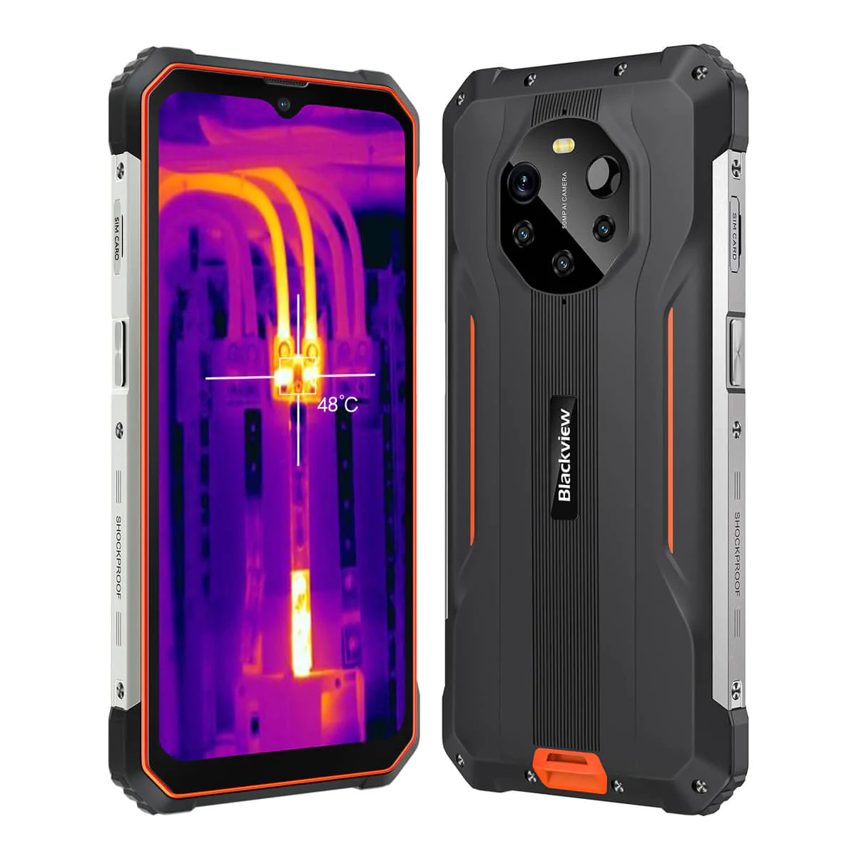 Blackview BL8800 Pro 8/128GB Orange - зображення 1