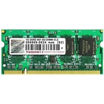 Transcend 1 GB SO-DIMM DDR2 667 MHz (JM667QSU-1G) - зображення 1