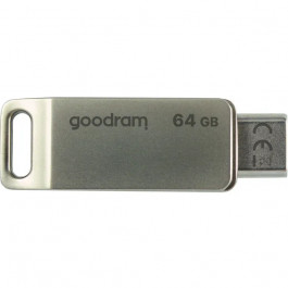 GOODRAM 64 GB ODA3 USB 3.2 Type-C Silver (ODA3-0640S0R11)