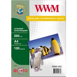 WWM 260г/м кв, А4, 100л (MS260.100/C)