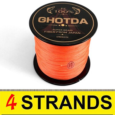  Super Braid Ghotda / 4X / Orange / 0.23mm 150m 12.7kg - зображення 1