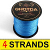 Super Braid Ghotda / 4X / Blue / 0.28mm 300m 16.3kg - зображення 1