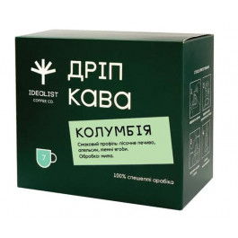 Idealist Coffee Co Колумбия дрип кофе 7 шт. (4820241120024)