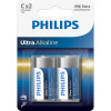 Philips C bat Alkaline 2шт Ultra Alkaline (LR14E2B/10) - зображення 1